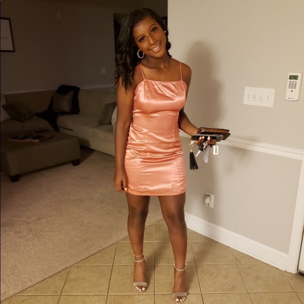 NastyGal Rose Dress